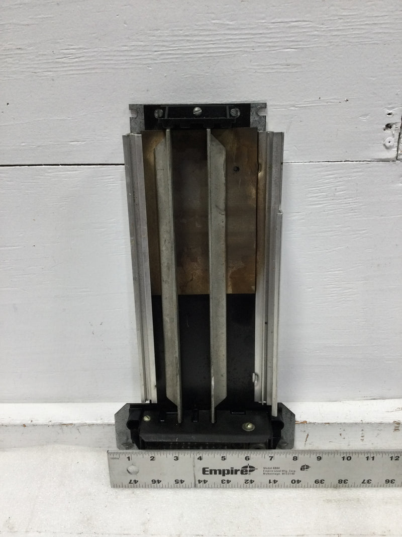 Zinsco 150 Amp 120/240 VAC Main Breaker Load Center Guts Only 8" X 16"