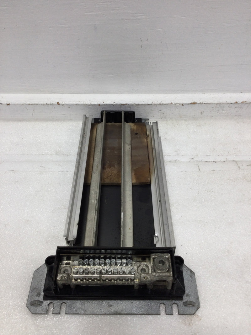 Zinsco 150 Amp 120/240 VAC Main Breaker Load Center Guts Only 8" X 16"