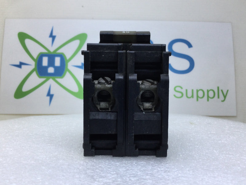 Murray MP230 30 Amp 2 Pole 120/240V Style MP-T Circuit Breaker - Cosmetic Flaw