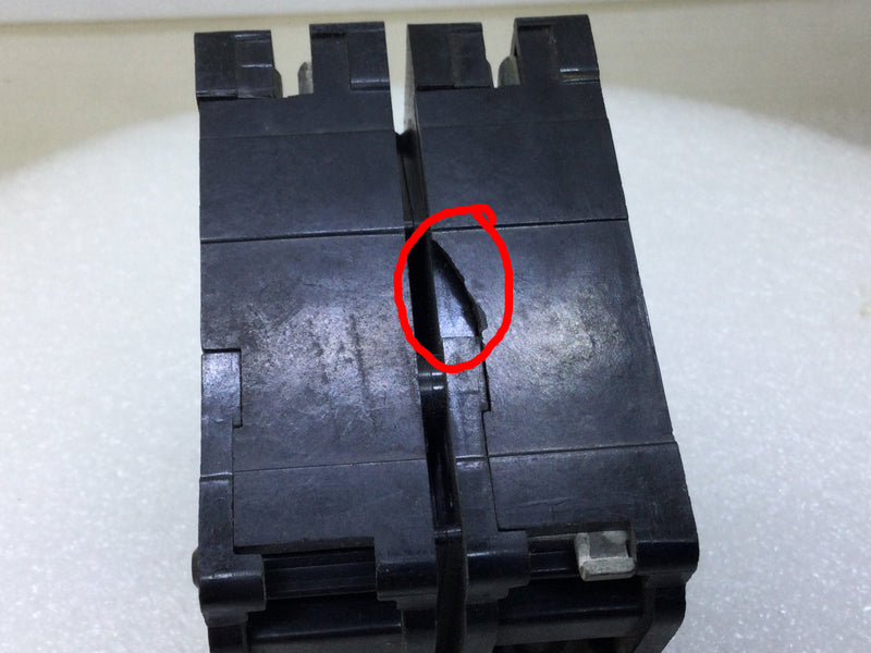 Murray MP230 30 Amp 2 Pole 120/240V Style MP-T Circuit Breaker - Cosmetic Flaw