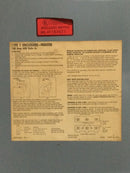 Westinghouse HFN363 100 Amp 3 Pole 600V Fused Safety Switch 28 3/4" x 10 1/4"