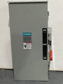 Siemens DTNF363R 100 Amp 600 Volt 3R Outdoor NON Fused Double Throw Safety Switch