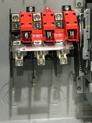 Siemens DTNF363R 100 Amp 600 Volt 3R Outdoor NON Fused Double Throw Safety Switch