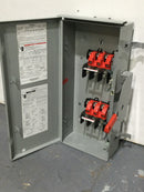 Siemens DTNF363R 100 Amp 600 Volt 3R Outdoor NON Fused Double Throw Safety Switch