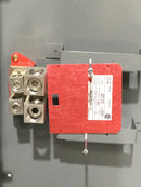 Square D J250S Enclosed Circuit Breaker Disconnect 240/480/600VAC Type 1 Enclosure 250A Max
