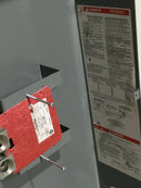 Square D J250S Enclosed Circuit Breaker Disconnect 240/480/600VAC Type 1 Enclosure 250A Max