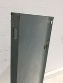 ITE Panelboard Cover Only Nema3R 22" x 14 1/2" Two Slots On Bottom Of Cover / No Lip On Top
