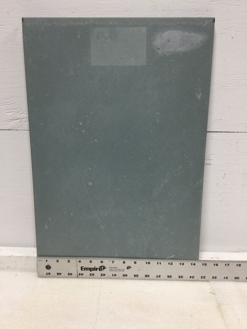 ITE Panelboard Cover Only Nema3R 22" x 14 1/2" Two Slots On Bottom Of Cover / No Lip On Top