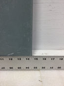 ITE Panelboard Cover Only Nema3R 22" x 14 1/2" Two Slots On Bottom Of Cover / No Lip On Top