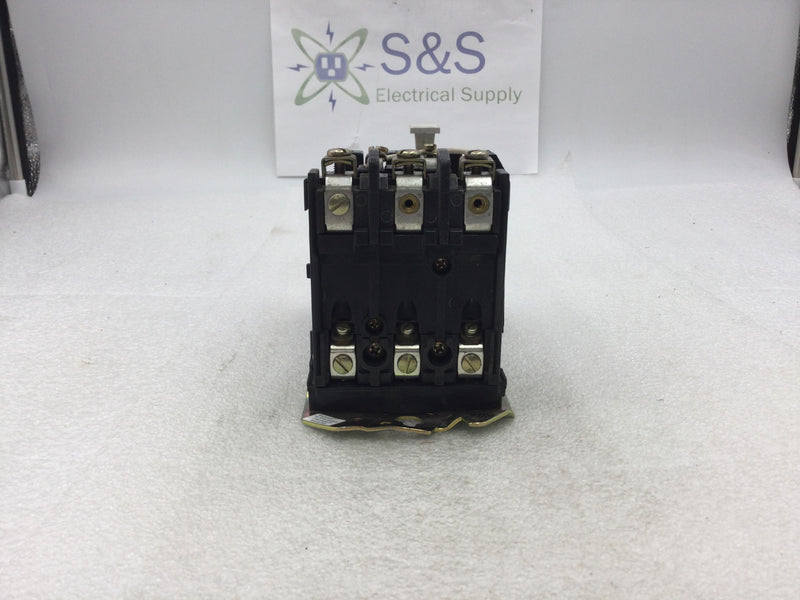 Allen-Bradley 509-BOD Starter Nema Size 1 3 Phase 27 Amp 600 VAC with Overload Relay with