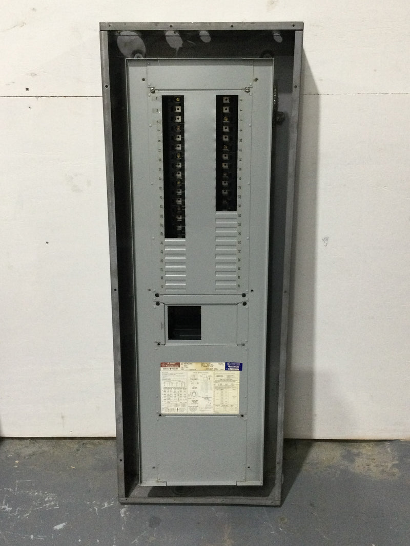 GE General Electric AEF3422MBX 225 Amp 480Y/277V 3-Phase 4 Wire 42-Circuit 208/120V MLO Panelboard