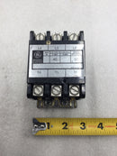 General Electric CR353 Series 40 Amp 3 Pole 240-600 VAC Contactor w/120 VAC Coil