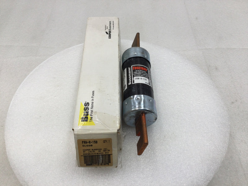 Fusetron FRN-R-150 150 Amp 600V Class RK5 Fuse - Black Label