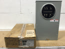 Talon 9837-0438 20A Continuous 3 Phase 600V 13 Jaw Ringless Meter Socket 12"X20"