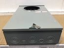 Talon 9837-0438 20A Continuous 3 Phase 600V 13 Jaw Ringless Meter Socket 12"X20"