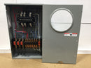 Talon 9837-0438 20A Continuous 3 Phase 600V 13 Jaw Ringless Meter Socket 12"X20"