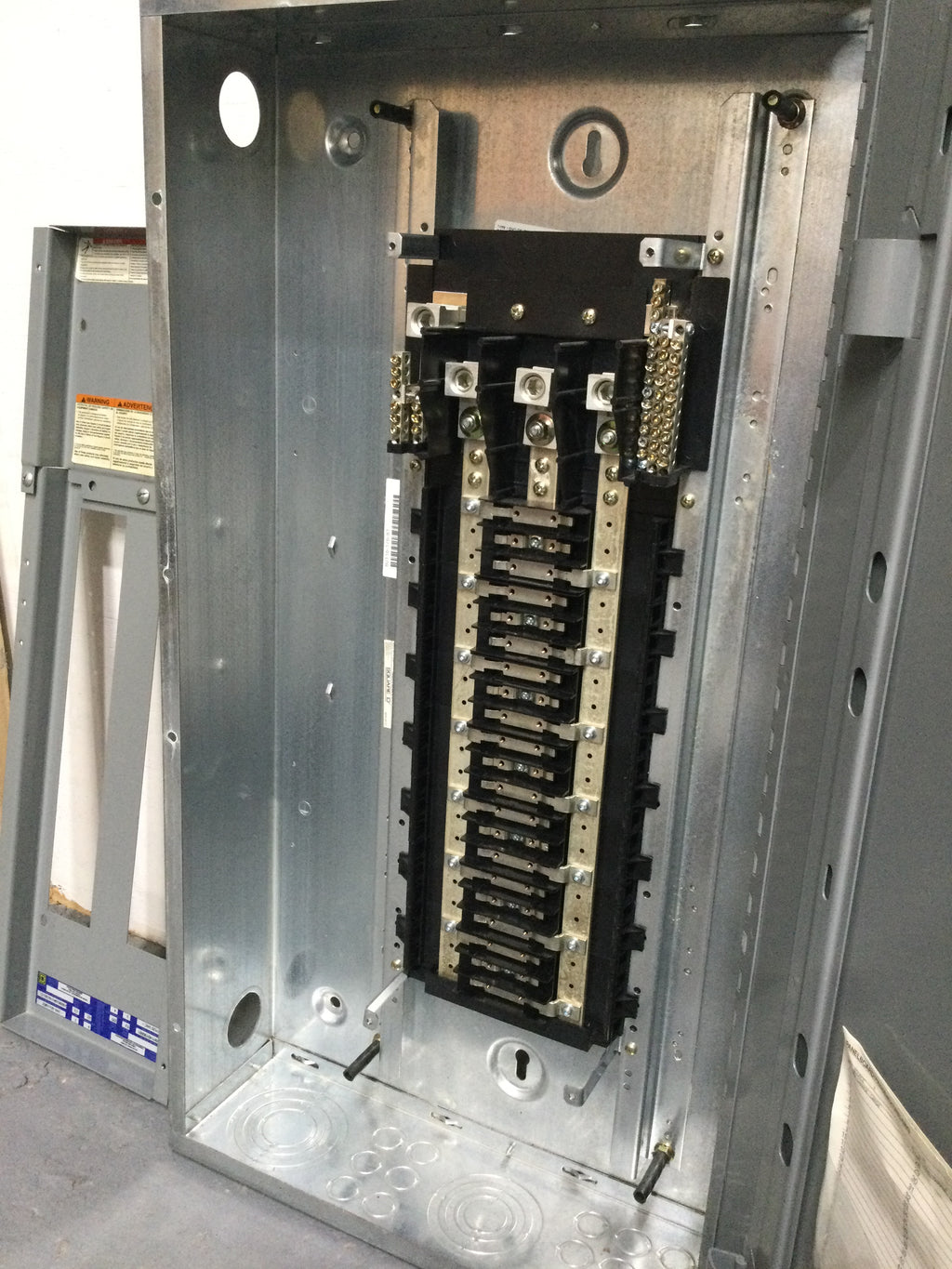 Square D 225 Amp 208Y/120V NQOD 42 Space Panelboard with Hinged Door S