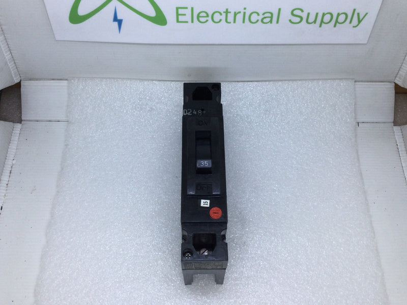 GE General Electric TED TED113035 1 Pole 35 Amp 277v Circuit Breaker