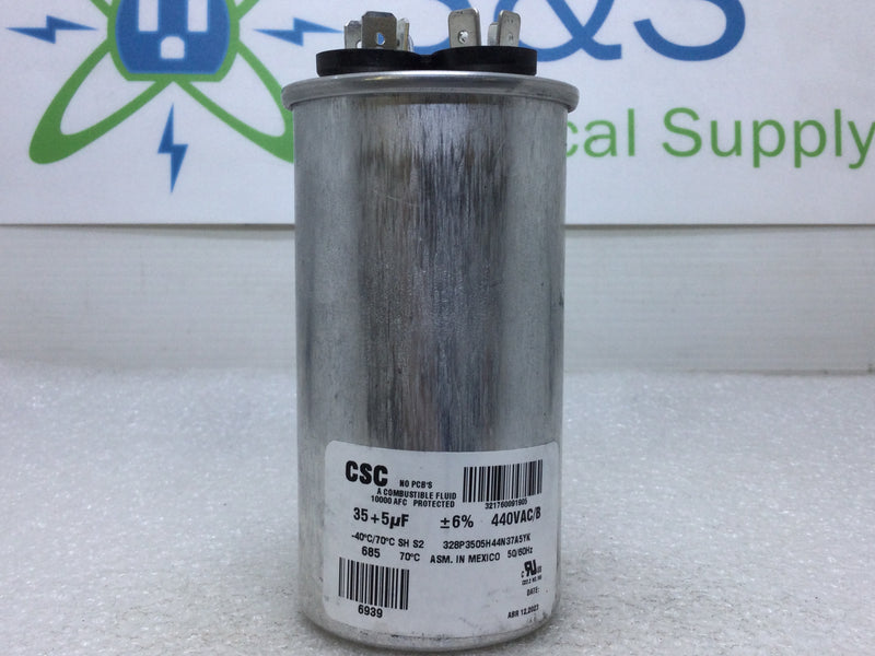 Source 1 S1-02425859700 35+5uf +/-6% 440VAC/B 50/60Hz Capacitor