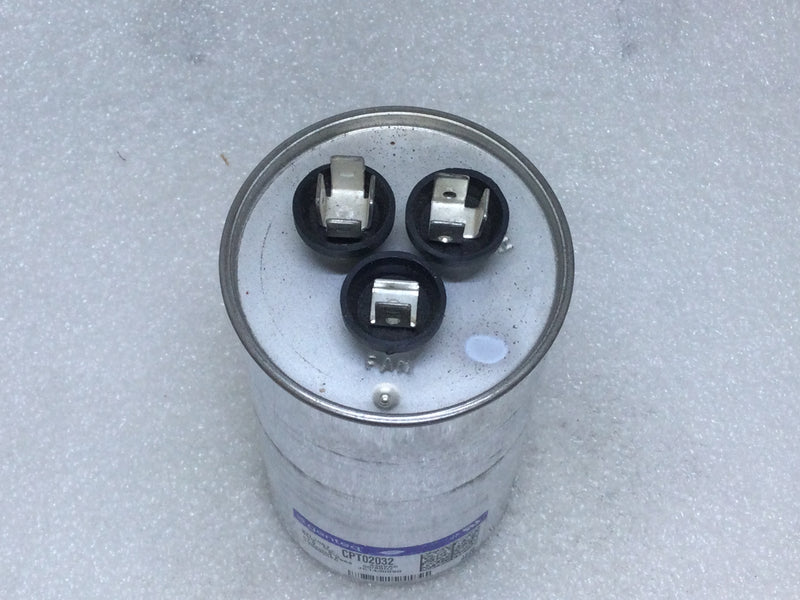 GE/Genteq 27L1067 CPT02032 80/5uF -/+6% 440VAC 50/60Hz Capacitor
