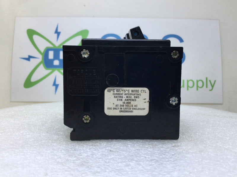 Challenger C330 30 Amp 3 Pole 240V Circuit Breaker- Missing Handle Tie