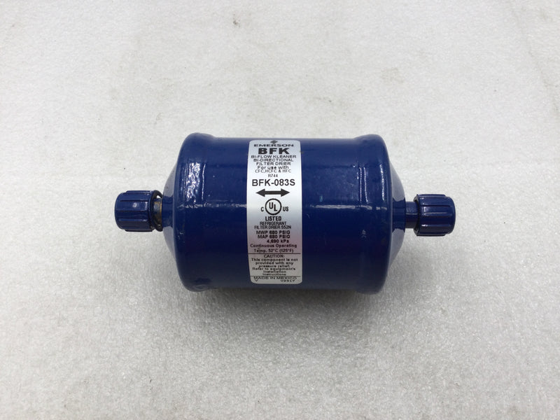 Emerson BFK-083S Bi-Flow Kleaner Bi-Directional Filter Drier