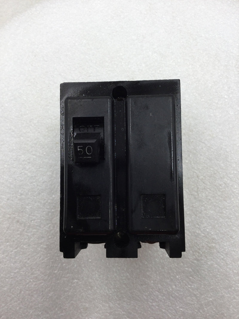 Westinghouse QNPL2050 50 Amp 2 Pole Quicklag Circuit Breaker