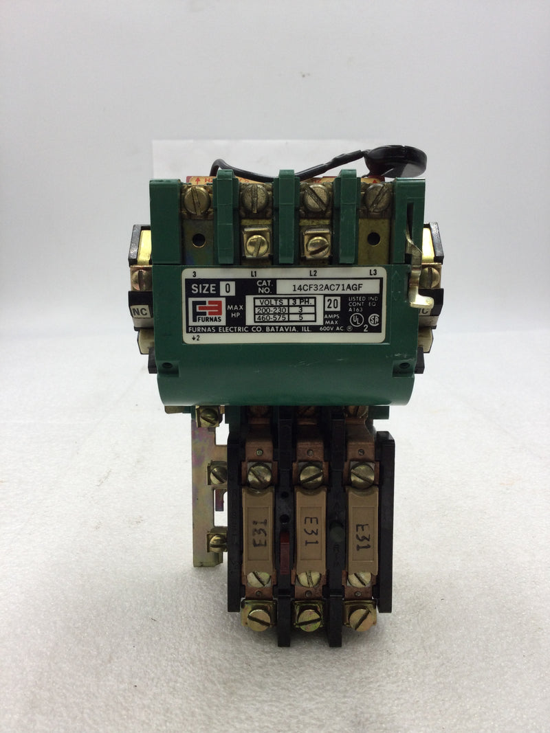 5 HP 3 Phase 460V Magnetic Starter For Air Compressor Electric Motor