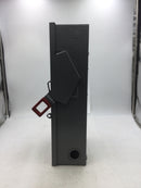 General Electric TH3363 3Ph Fusible 100A 600VAC Safety Switch/Disconnect Model 4