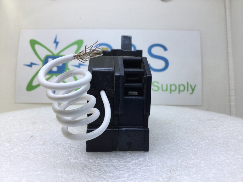 Zinsco HQGF115 15 Amp 2 Pole 120V Circuit Breaker w/ GFI