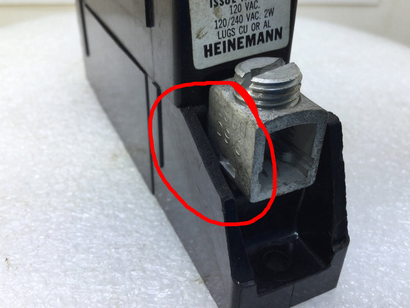 Heinemann XO411 100 Amp 1 Pole 120/240V Circuit Breaker - Cosmetic Flaw