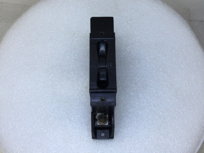 Heinemann X0412 15 Amp 1 Pole 220VAC Circuit Breaker - Cosmetic Flaw