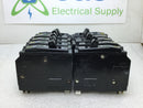 Lot of 10 - Square D QO120 Single Pole 20A 120/240VAC Type QO Circuit Breaker - Yellow Face Black