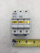 Gould USCC3I Ultrasafe Circuit Breaker 3 Pole 30 Amp 600 VAC Class CC Fuses