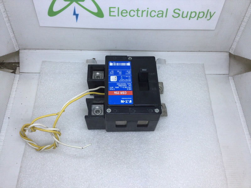 Eaton Cutler Hammer CSR2200N 200 Amp 2 Pole 120/240v Circuit Breaker - W/ Shunt Trip