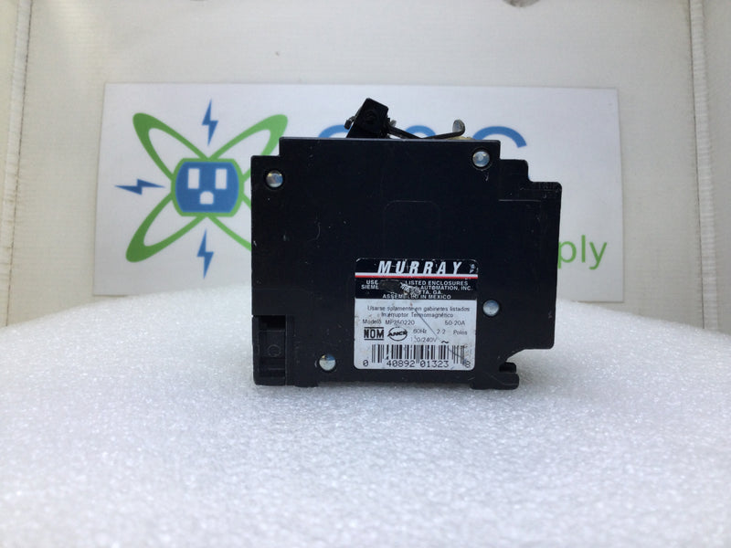 Murray MP250220 20/50 Amp 2 Pole 120/240V Circuit Breaker