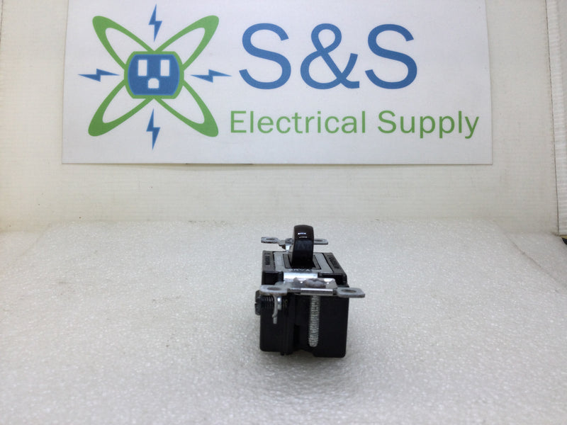 Bryant CSB120B Single Pole 20A 120-277V Toggle Switch Back & Side Wired in Black