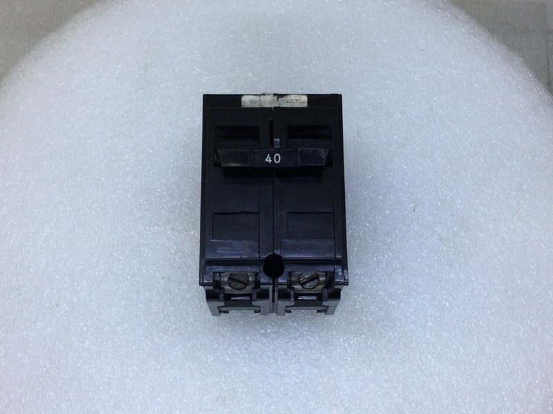 Murray MP240 40 Amp 2 Pole 120/240V MP-T Circuit Breaker - Old Style