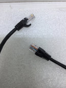 C2G 00406 CAT5e 12 Ft Ethernet Cable - Black Snagless Cable