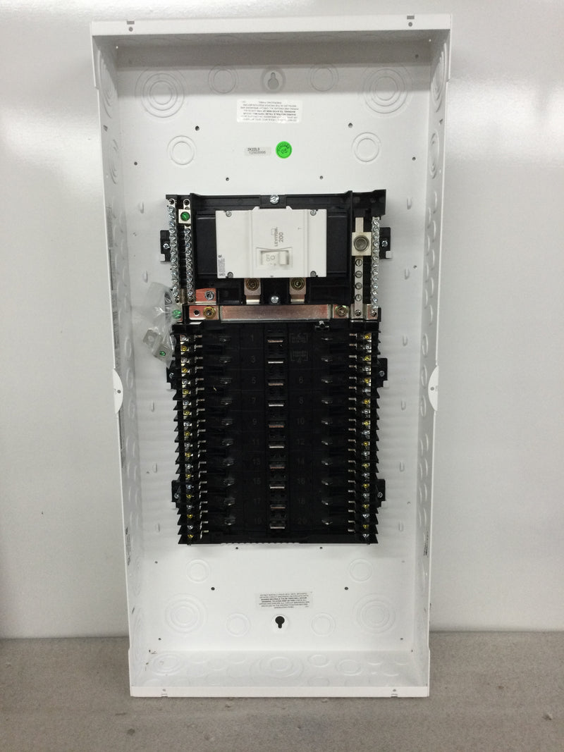 Leviton RD0-LP220-BDR 20 Space Indoor Load Center with 200A NEMA1  1 Phase 3 Wire Indoor Main Circuit Breaker with door