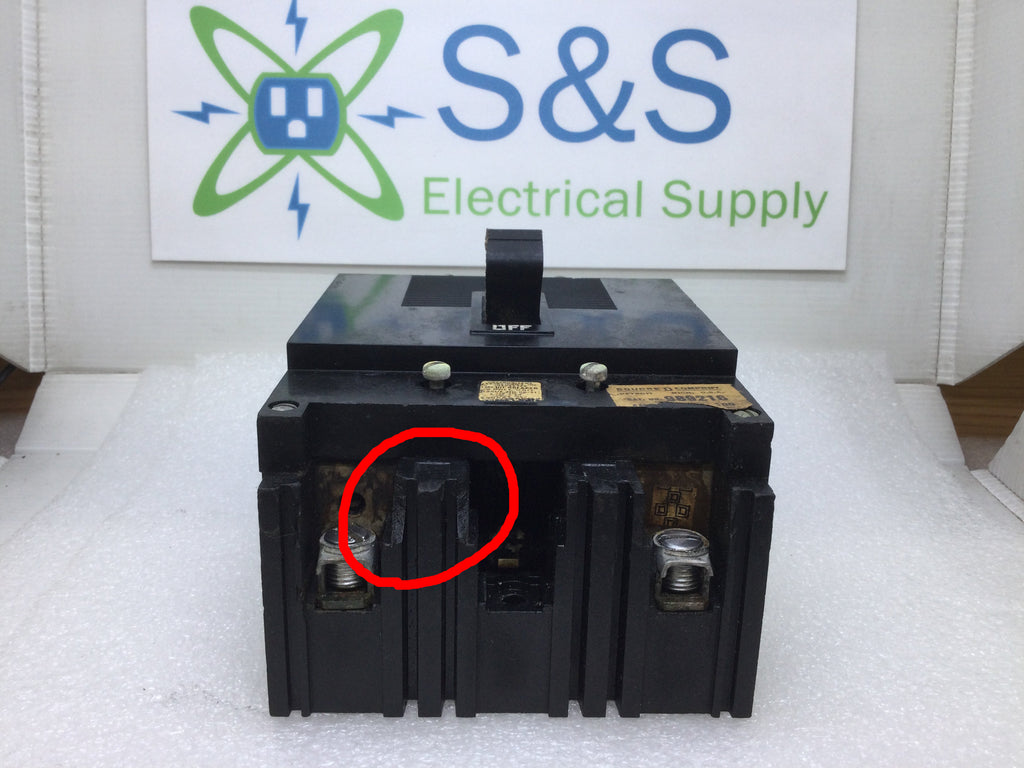 Square D Catalog No. 989216 100 Amp 2 Pole 240V Circuit Breaker