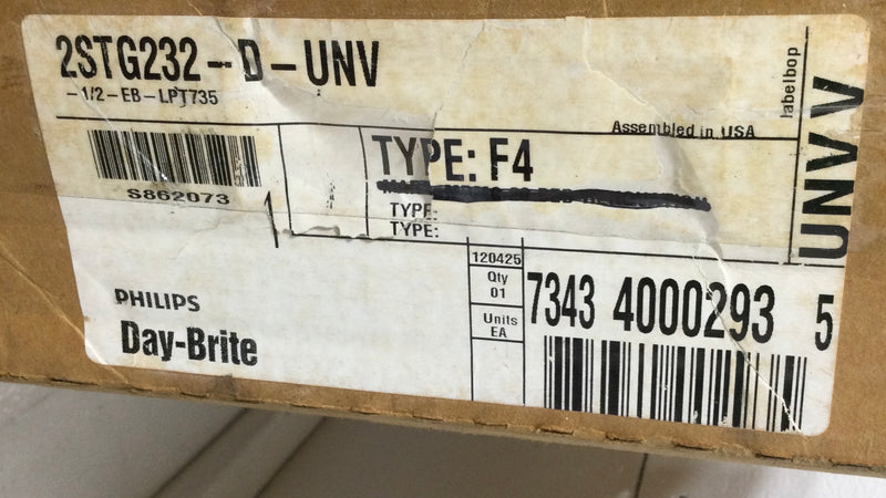 Philips/Day-Brite 2STG232-D-UNV 4000K LED 2x4 Lighting Fixture
