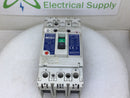 Mitsubishi NF50-SWU 20 Amp 3 Pole 220V Circuit Breaker NF50-SWU3 - Flawed