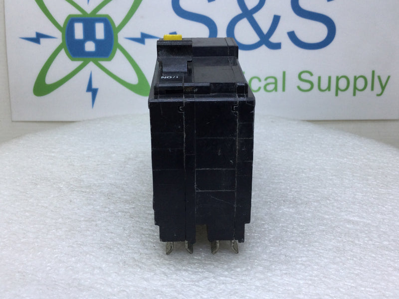 Square D QO220GFI 20 Amp 2 Pole 120/240V GFI Circuit Breaker - Short Wire