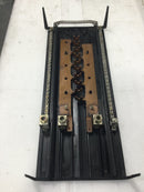 Siemens 200 Amp 20 Space Copper Buss 120/240 VAC Load Center Guts Only 9" X 20"