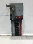 GE TM2020RH 200 Amp 20 Space 120/240 VAC Load Center Guts Only 6" X 19"