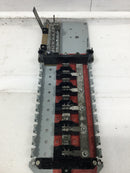 GE TM2020RH 200 Amp 20 Space 120/240 VAC Load Center Guts Only 6" X 19"
