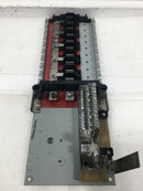 GE TM2020RH 200 Amp 20 Space 120/240 VAC Load Center Guts Only 6" X 19"