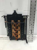 Siemens 150 Amp 16 Space 120/240V Copper Buss Load Center Guts Only 9"X13"-Flaw