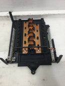 Siemens 150 Amp 16 Space 120/240V Copper Buss Load Center Guts Only 9"X13"-Flaw